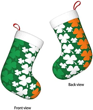 גרבי חג המולד של פטרים פטריק דגל אירי דגל אירי כפול צדדי תלייה