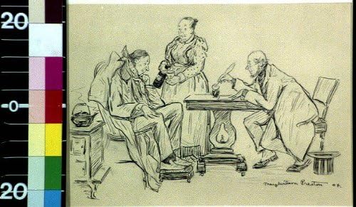 צילום היסטורי: המרשם, 1904, מאי וילסון פרסטון, רפואה, רופאים, חולים