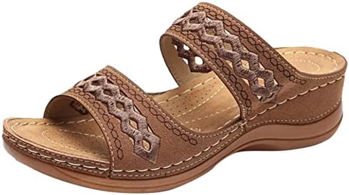 סנדלים נשים לבוש בקיץ נעליים סוליות סוליות נעלי נעלי נעלי נעלי נשים כפכפים נוחים מזדמנים לנשים