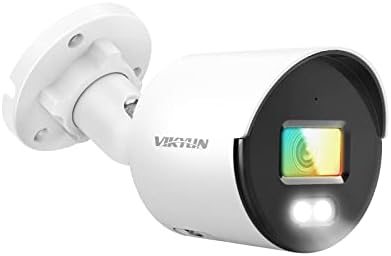 Vikylin 5MP IP POE Bullet מצלמת מיקרופון/שמע, איתור תנועה AI, עדשת 2.8 ממ, מצלמת אבטחה של Vision Vision Autdoor עם חריץ